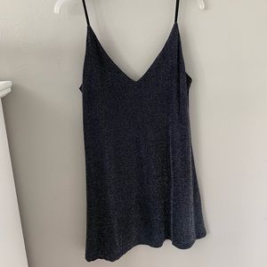 Kendall and Kylie Black and Silver Dress NWT